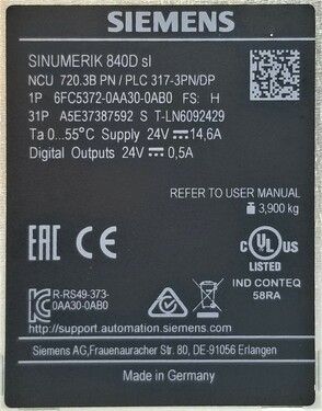 6FC5372-0AA30-0AB0 | Siemens Accessories